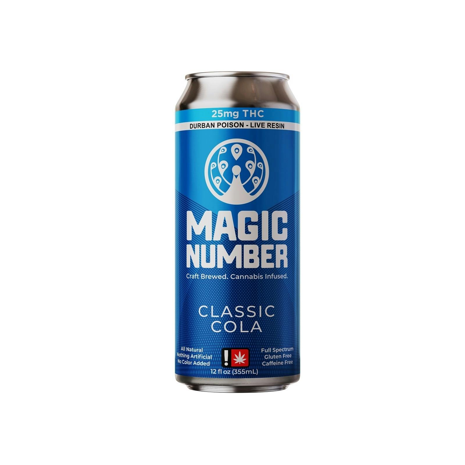 Magic Number - Classic Cola Soda 25mg THC - 1