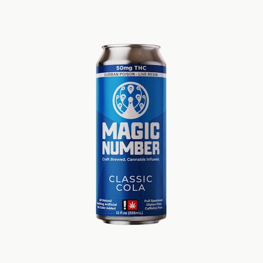 Magic Number - Classic Cola Soda 50mg THC - 1