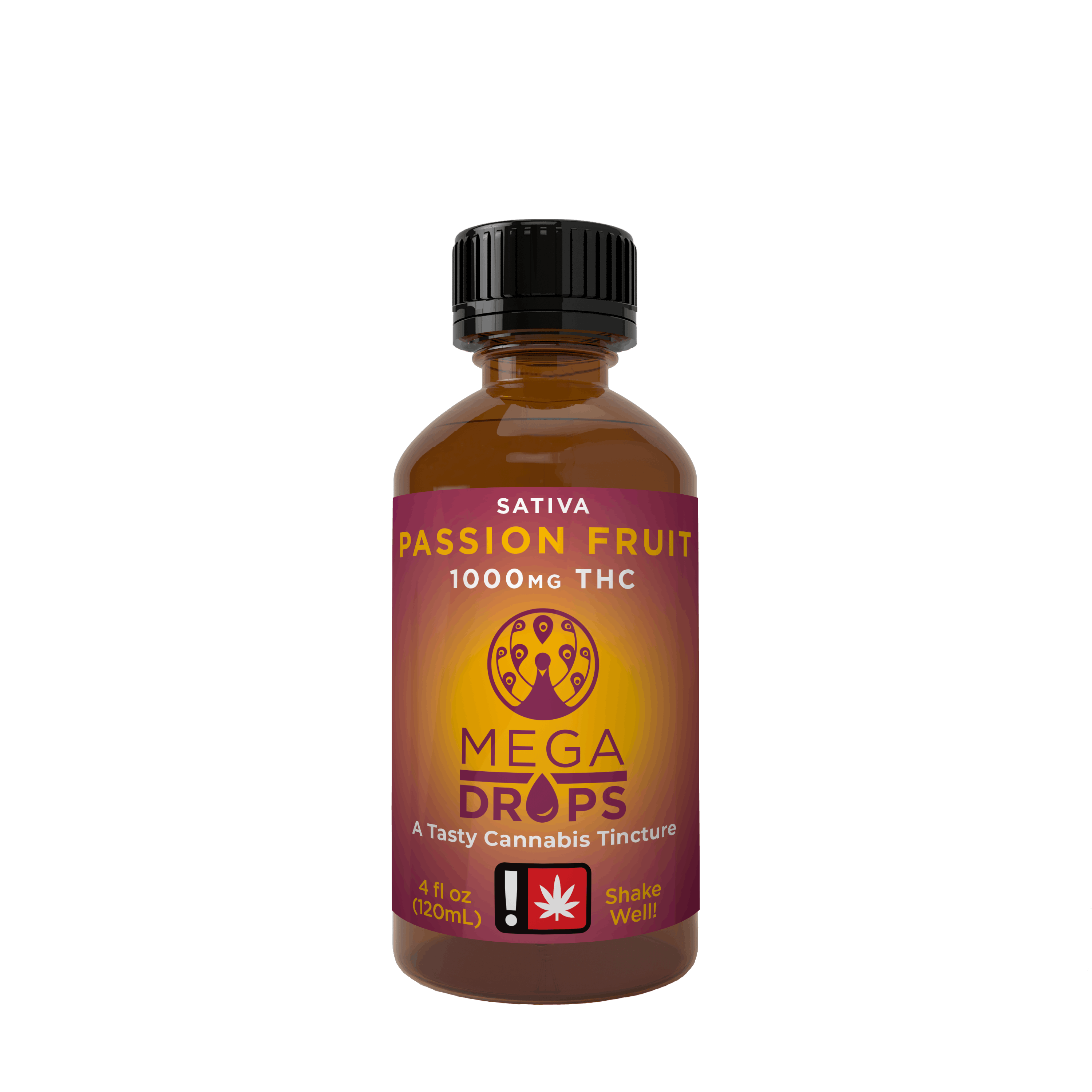 Magic Number - Mega Drops 1000mg THC - Passion Fruit Sativa - 1