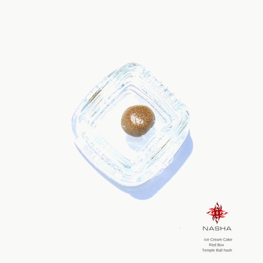NASHA - Ice Cream Cake Red Temple Ball Hash (by Grouse Valley Farms) - 1