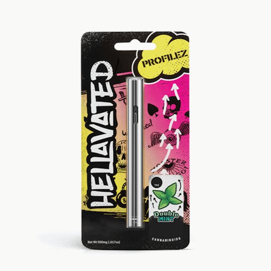 Hellavated - Double Mint Profilez All In One 500mg - 1