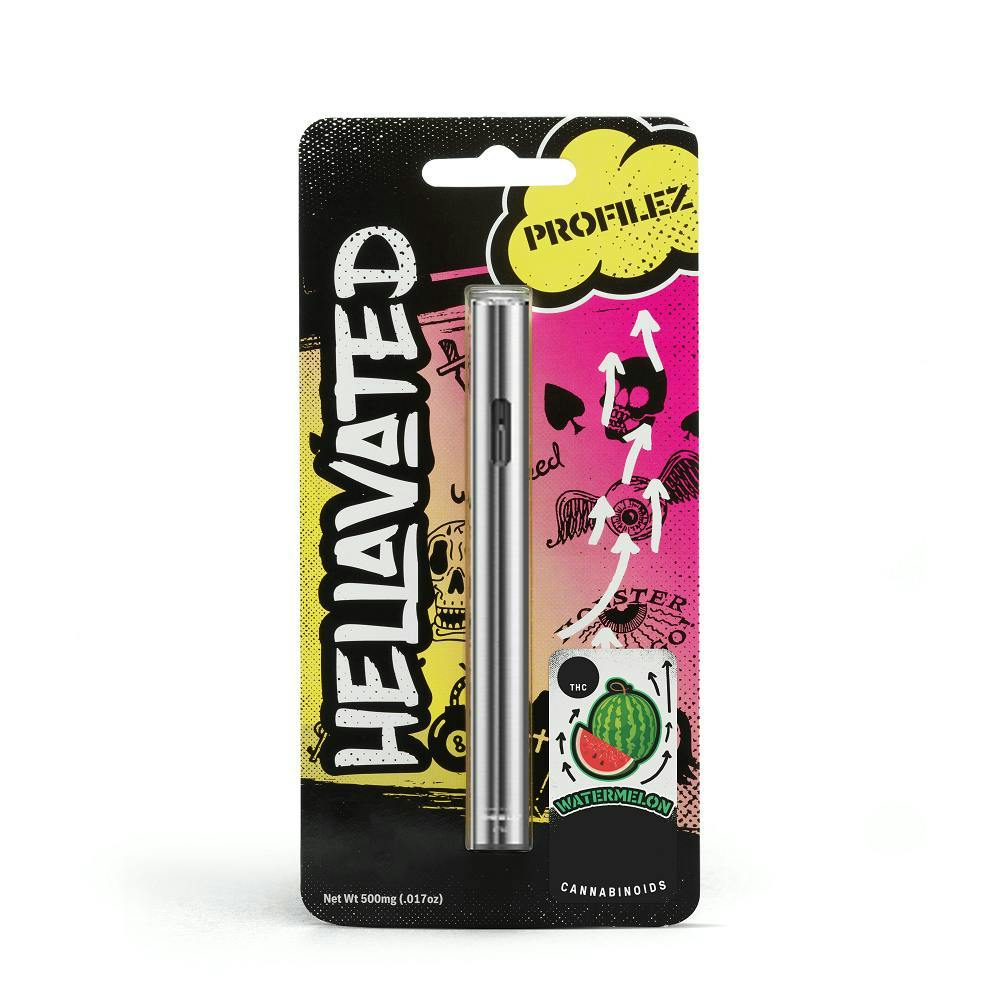 Hellavated - Watermelon Profilez All In One 500mg - 1