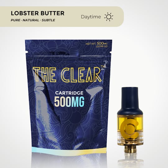 CLEAR Brands - The Clear Original Cartridge 500mg | Lobster Butter - 1