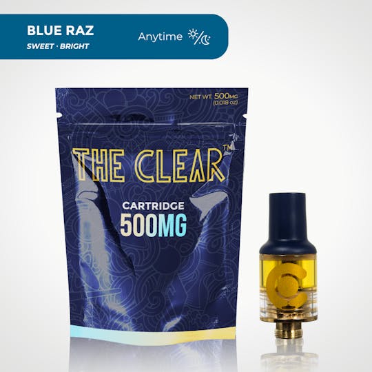 CLEAR Brands - The Clear Original Cartridge 500mg | Blue Raz - 1