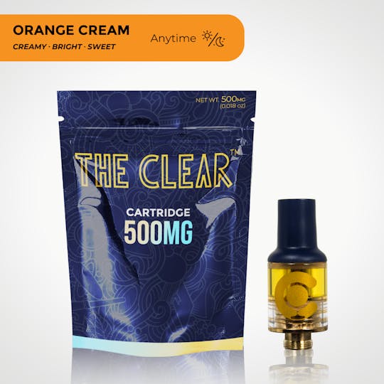 CLEAR Brands - The Clear Original Cartridge 500mg | Orange Cream - 1