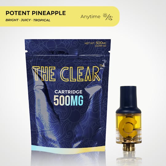 CLEAR Brands - The Clear Original Cartridge 500mg | Potent Pineapple - 1