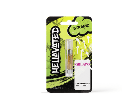 Hellavated - Gelato Strainz Cartridge 1g - 1