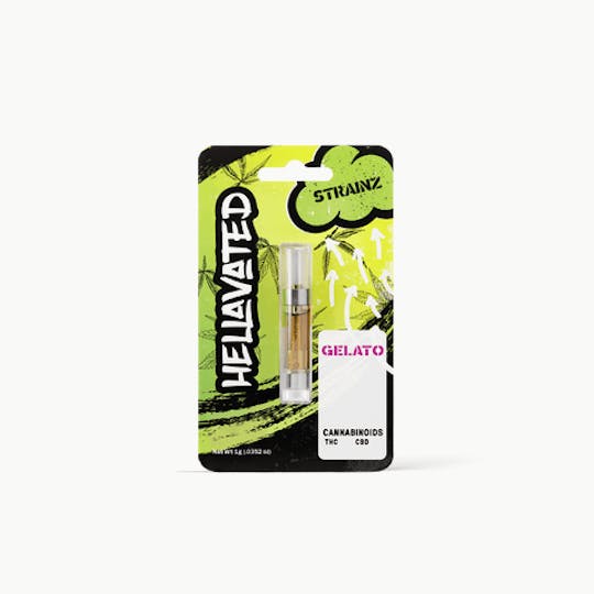 Hellavated - Gelato Strainz Cartridge 1g - 1