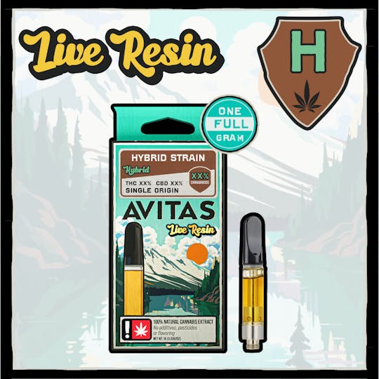 Avitas - Dragon OG Live Resin Cartridge 1g - 1