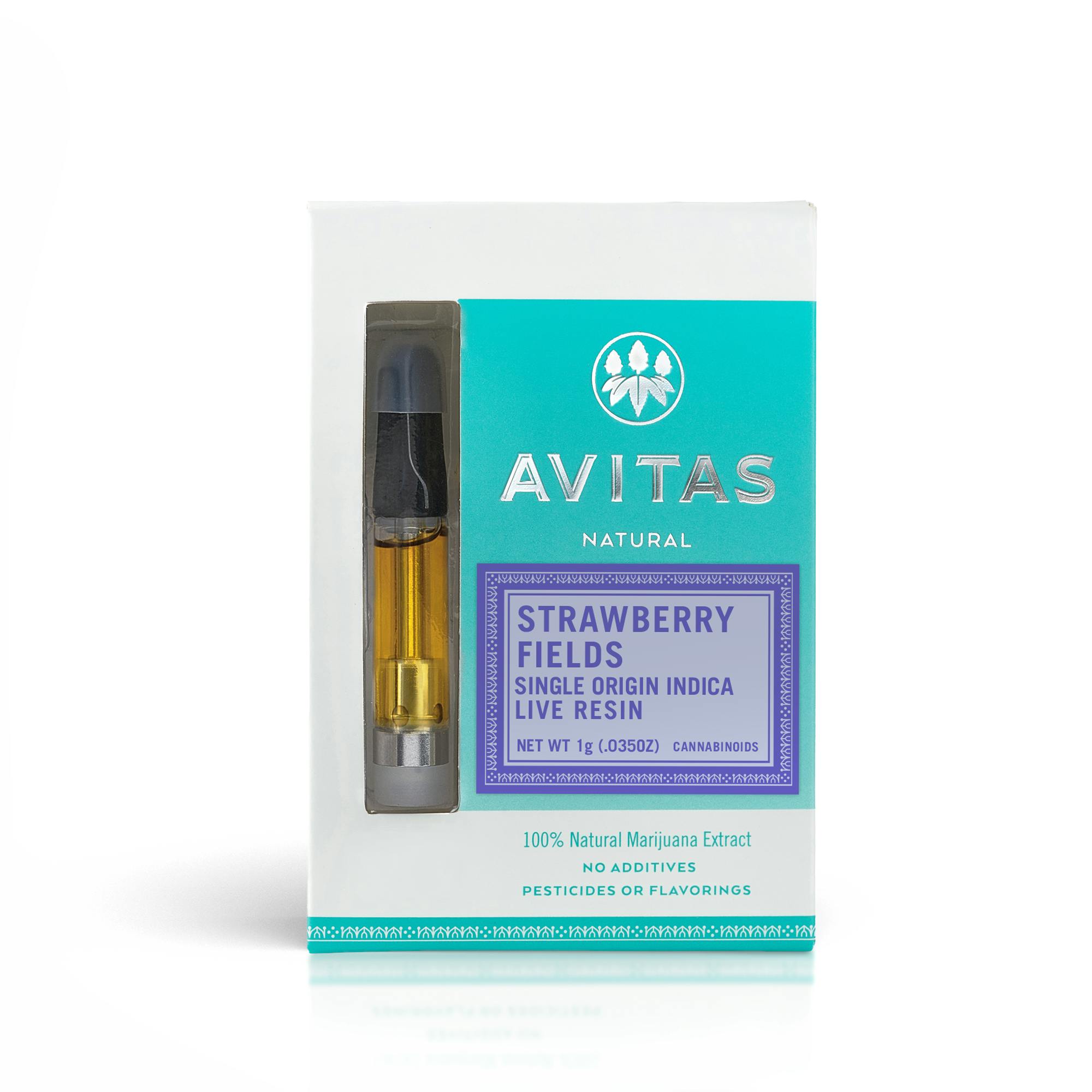 Avitas - Strawberry Fields Live Resin Cartridge 1g - 1