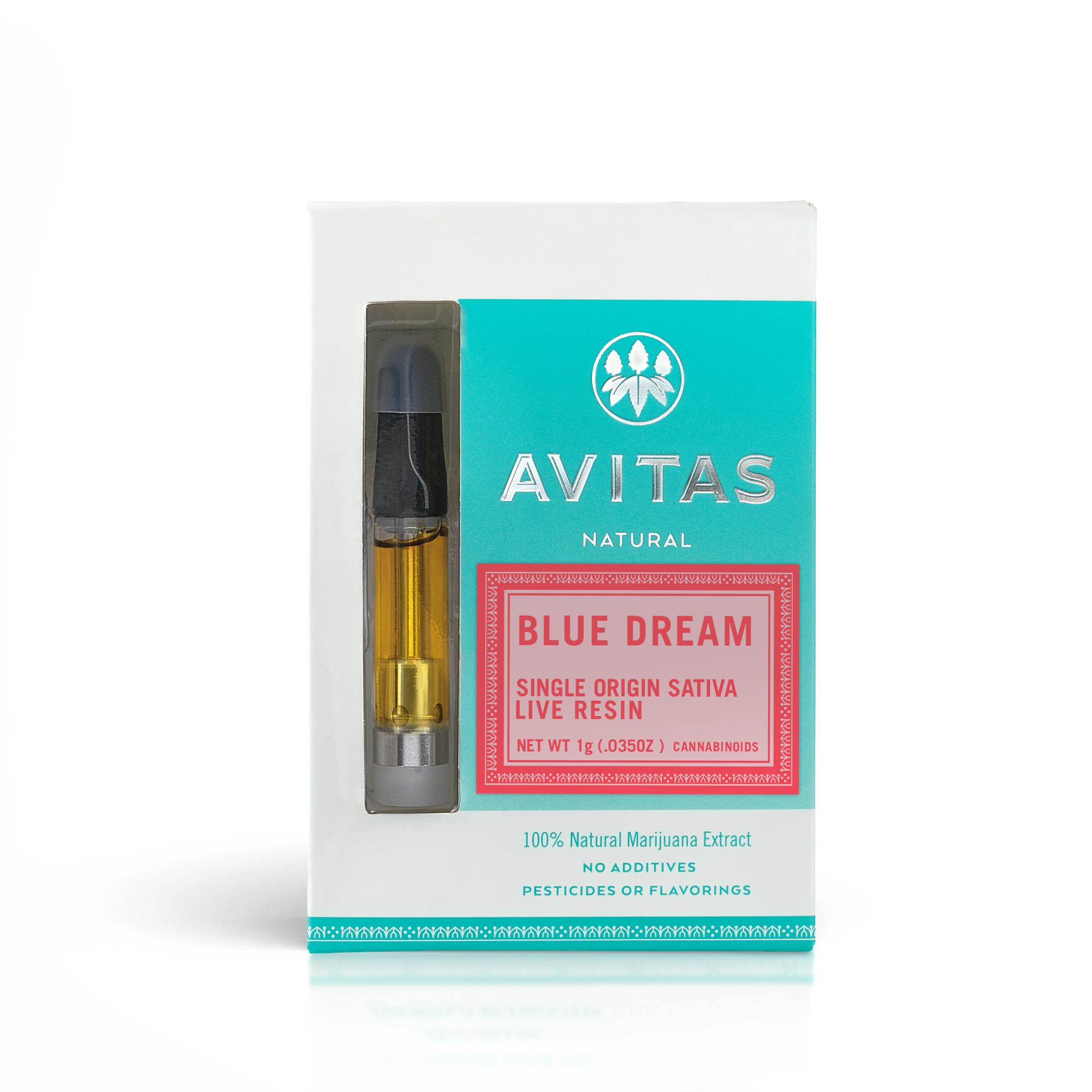 Avitas - Blue Dream Live Resin Cartridge 1g - 1
