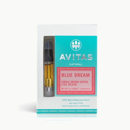 Avitas - Blue Dream Live Resin Cartridge 1g - 1