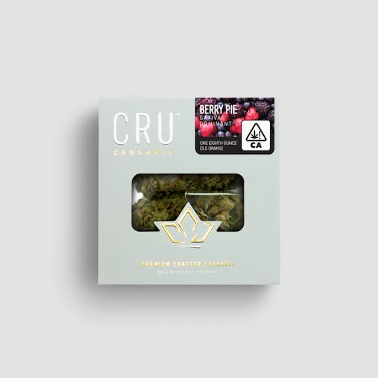CRU Cannabis - Berry Pie (3.5 Grams) - 1