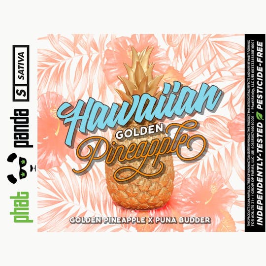 Phat Panda - Hawaiian Golden Pineapple - Preroll - WA - 1