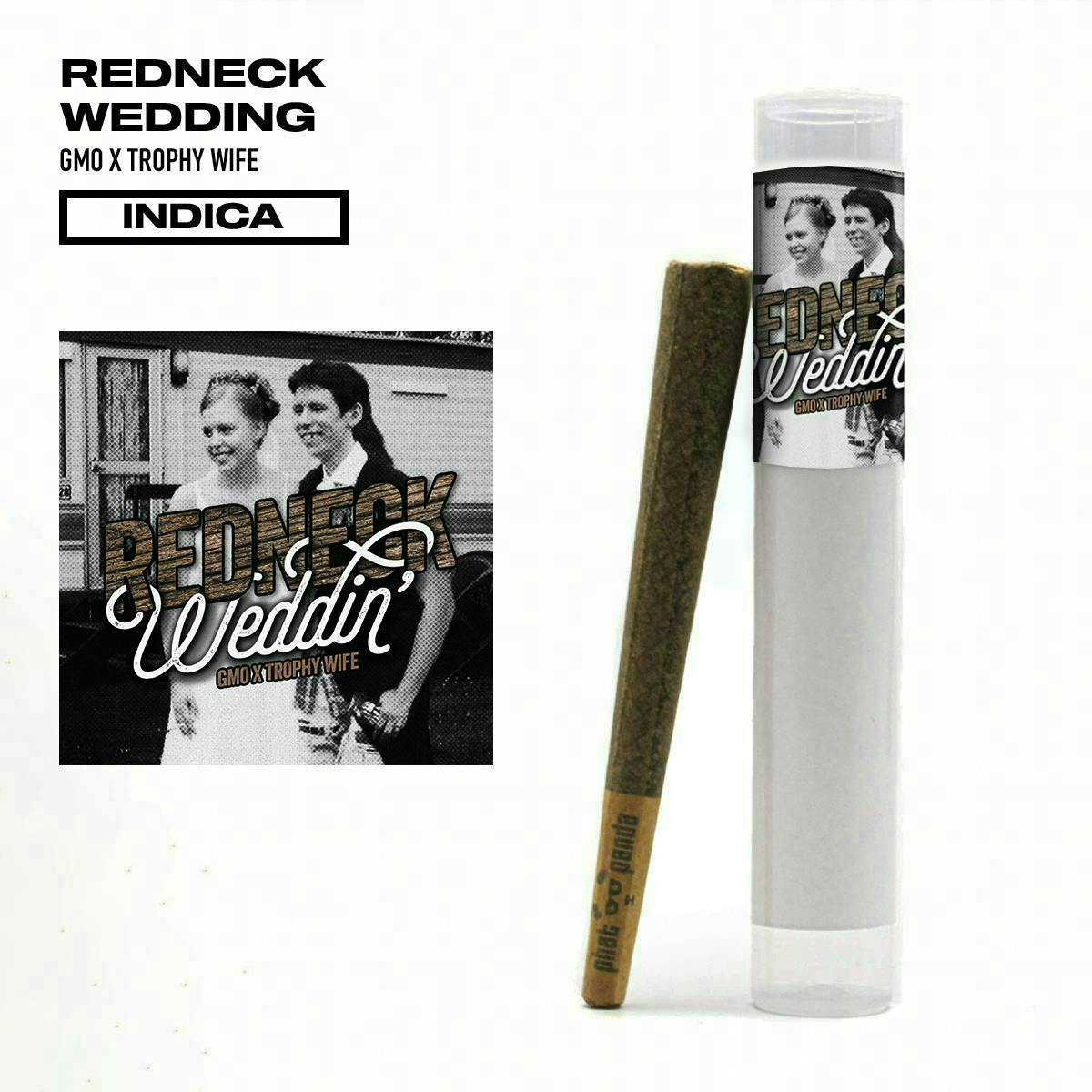 Phat Panda - Platinum | Redneck Wedding | Joint | 1g - 1
