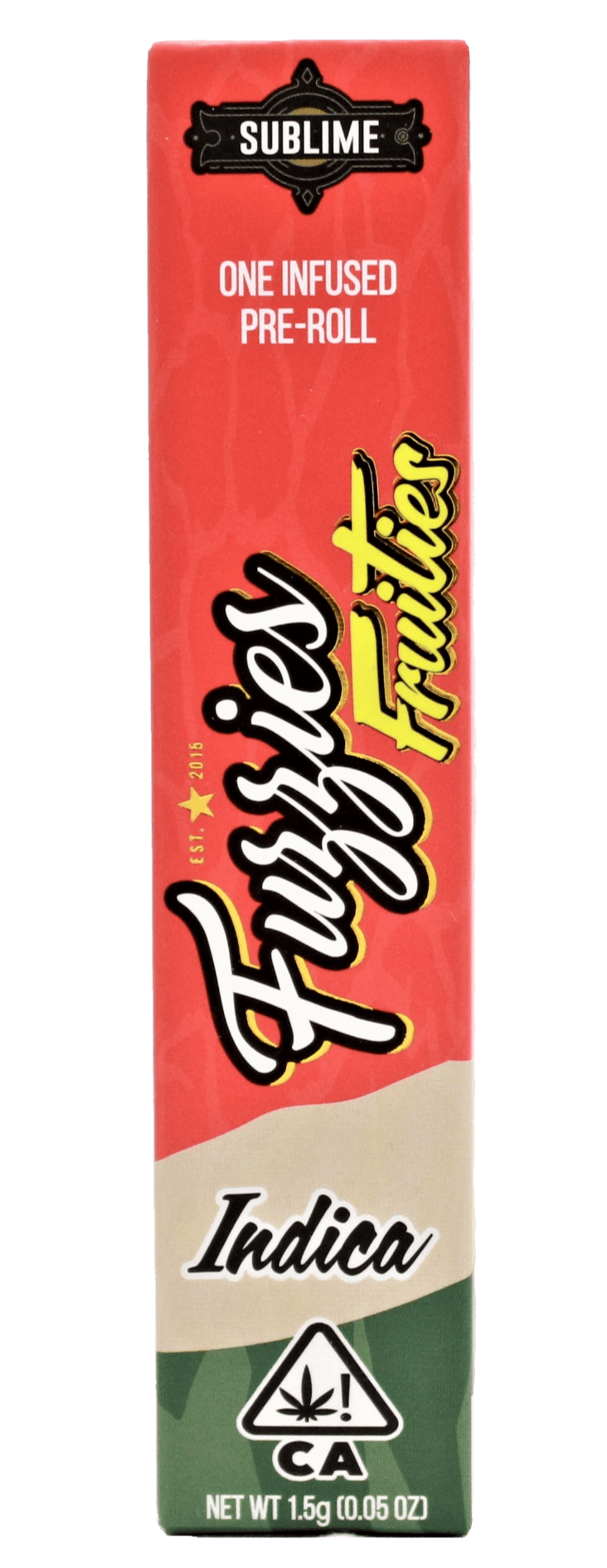 Sublime - Fruity Fuzzies - Watermelon 1.5g (Single) (Indica) - 1