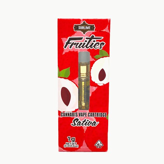 Sublime - Fruity Cartridge - Lychee 1g (Sativa) - 1
