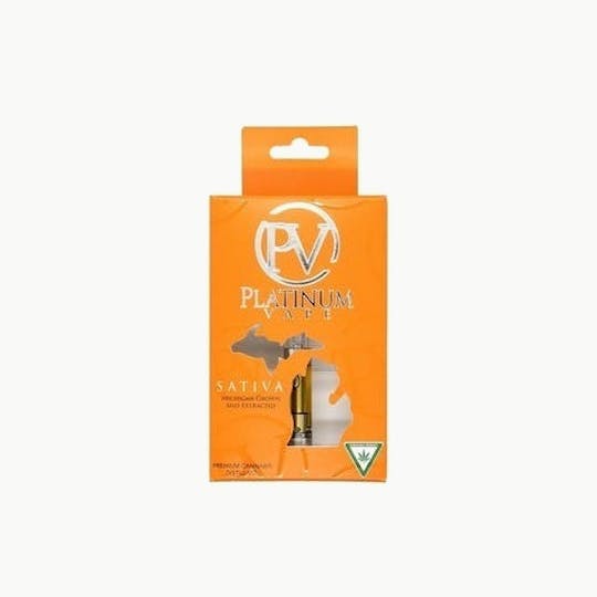 Platinum Vape - Platinum Vape Super Jack (Sativa) 510 thread cartridge 1g - 1