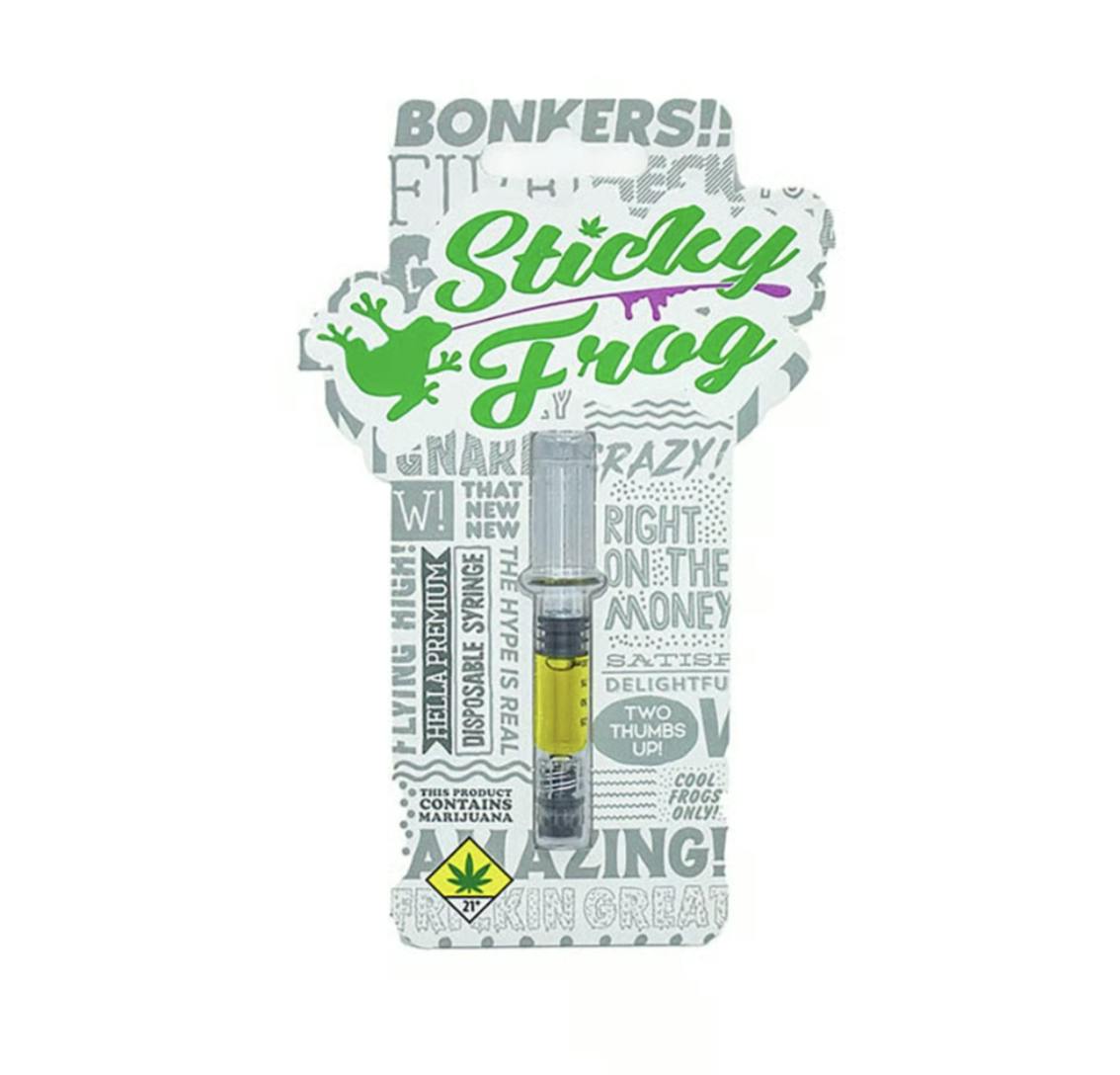 Sticky Frog Extracts - Sticky Frog | Super Lemon Haze Tanker | Distillate | 1g - 1