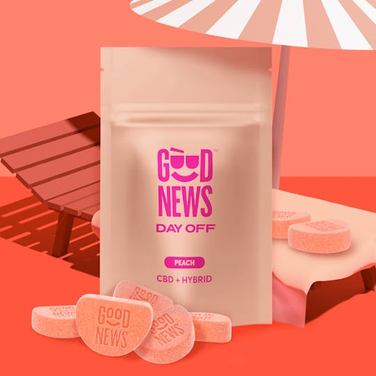 Good News - Good News Day Off Peach Gummies - 1