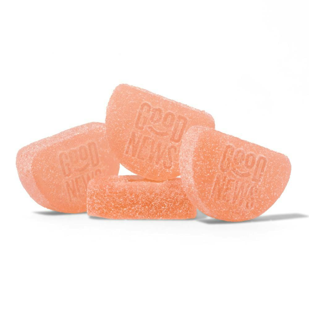 Good News - Good News | Day Off 1:1 | Peach Gummies | 100mg | 10ct | 10mg/ea - 1