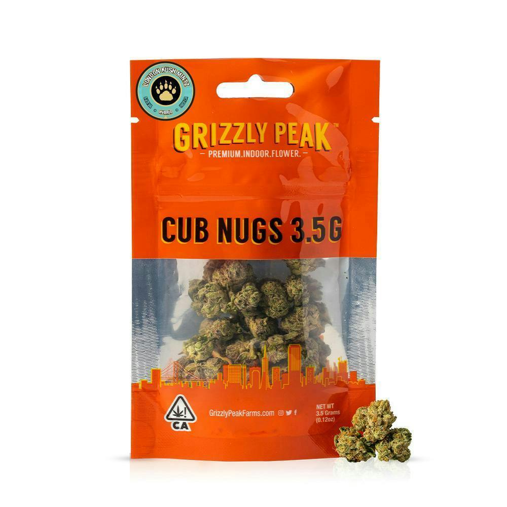 Grizzly Peak™ - London Kush Mintz - Cub Nugs [3.5g] - 1