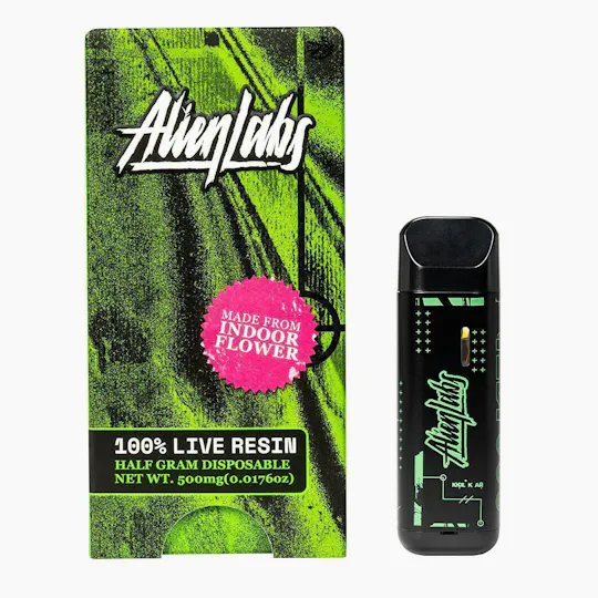 Alien Labs - Animal Cookies x Biscotti | Live Resin Disposable | 0.5g - 1