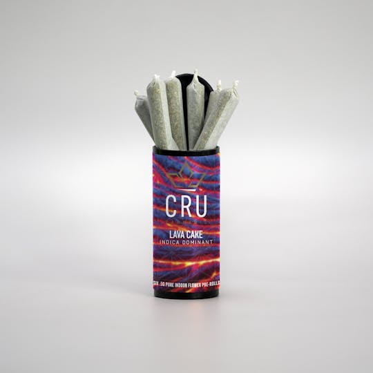 CRU Cannabis - Lava Cake (0.5G Pre-Roll 6 pack) - 1