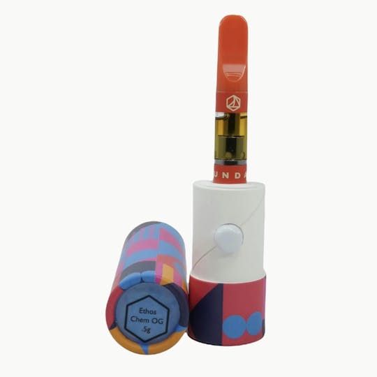 Sunday Extracts - 0.5g Cured Resin Cartridge Ethos Chem - 1
