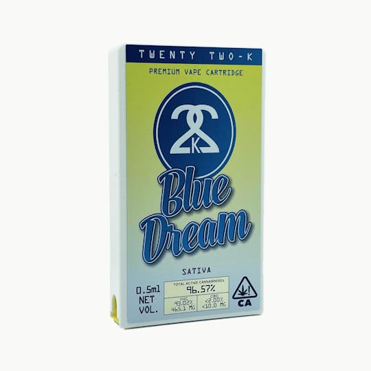 Twenty Two K / 22k - 22K - Blue Dream - Cartridge - 0.5ml - 1