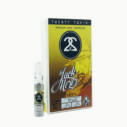 Twenty Two K / 22k - 22K - Jack Herer - Cartridge - 0.5ml - 1