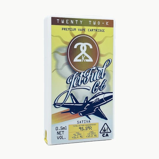 Twenty Two K / 22k - 22K - Jet Fuel - Cartridge - 0.5ml - 1