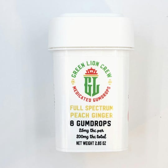 Indico - 25mg Full Spectrum Peach Ginger Gumdrops - 1