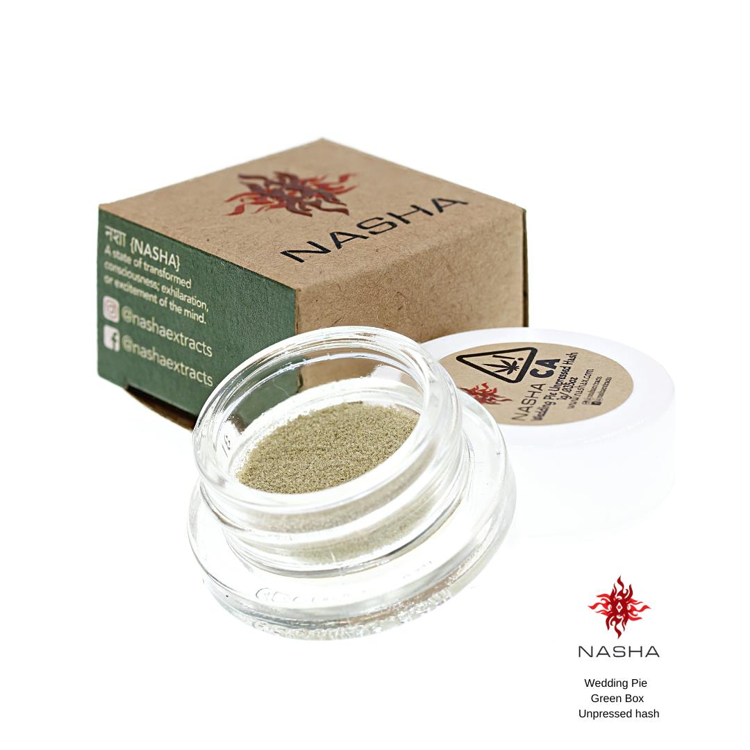 NASHA - Wedding Pie Green Unpressed Hash (Moon and Stars) - 1