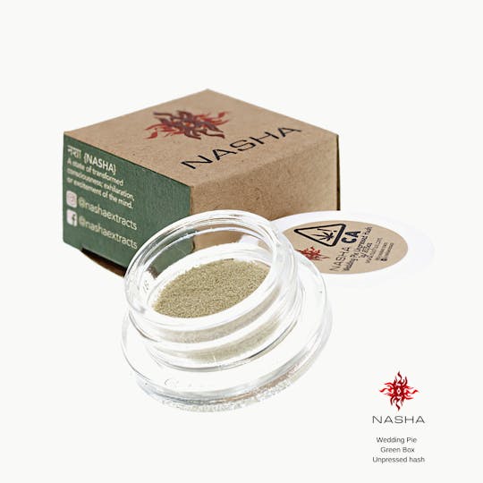 NASHA - Wedding Pie Green Unpressed Hash (Moon and Stars) - 1
