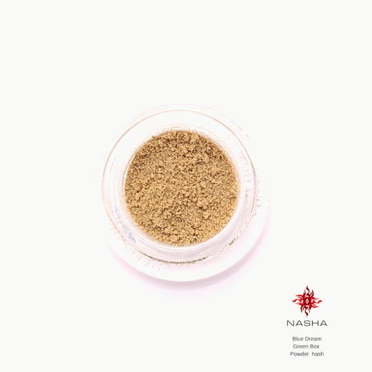 NASHA - Blue Dream Green Powder Hash - 1