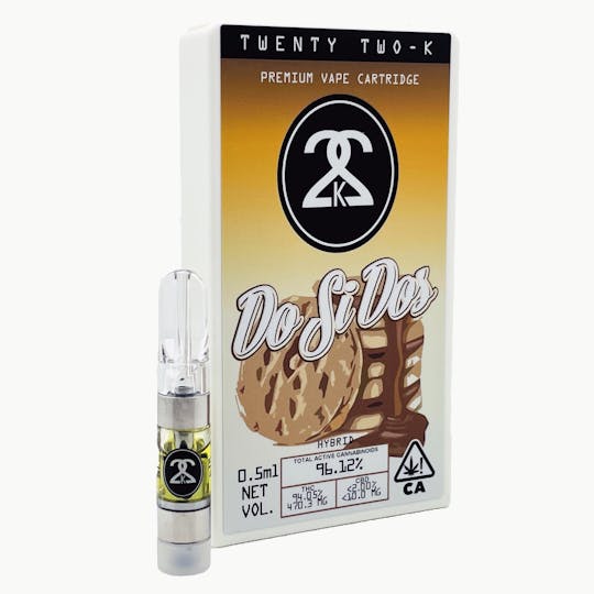 Twenty Two K / 22k - 22K - Do Si Dos - Cartridge - 0.5ml - 1