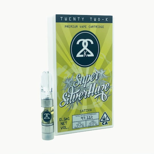 Twenty Two K / 22k - 22K - Super Silver Haze - Cartridge - 0.5ml - 1