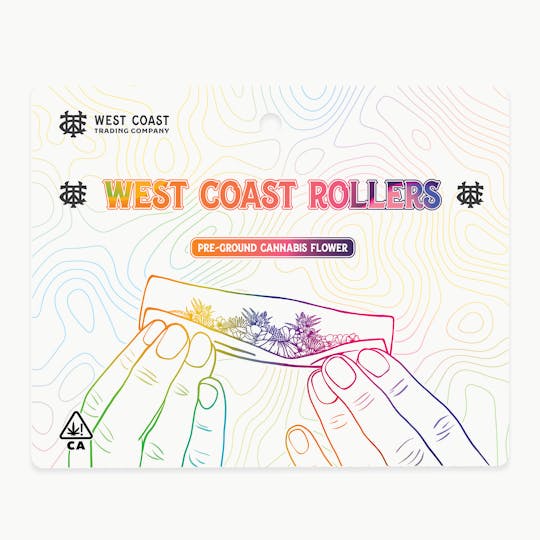 West Coast Trading Company - West Coast Rollers | Blueberry Mango | 14g - 1
