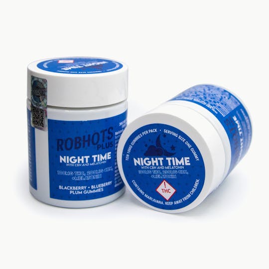 ROBHOTS - ROBHOTS Plus Gummies | Multipack Night Time (THC, CBN, Melatonin) 100MG THC - 1
