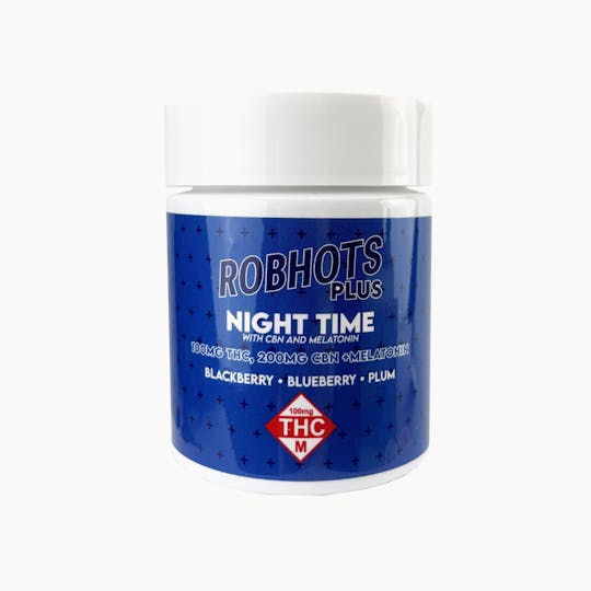 ROBHOTS - ROBHOTS Plus Gummies | Multipack Night Time (THC, CBN, Melatonin) - 1