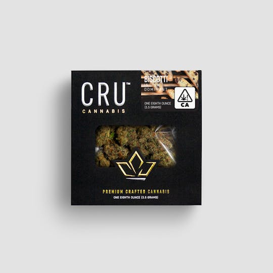 CRU Cannabis - Biscotti (3.5 Grams) - 1