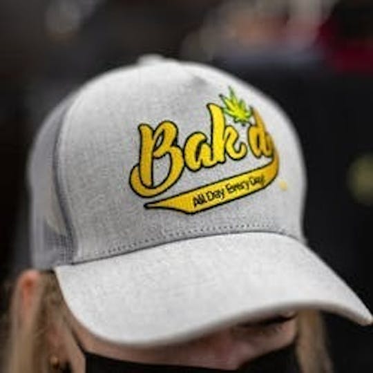 Bak'd - Bak'd All Day Every Day Trucker Net Hat (Grey) - 1