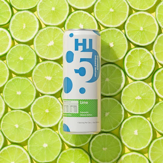 Hi5 - Hi5 Cannabis Seltzer: Lime - 1