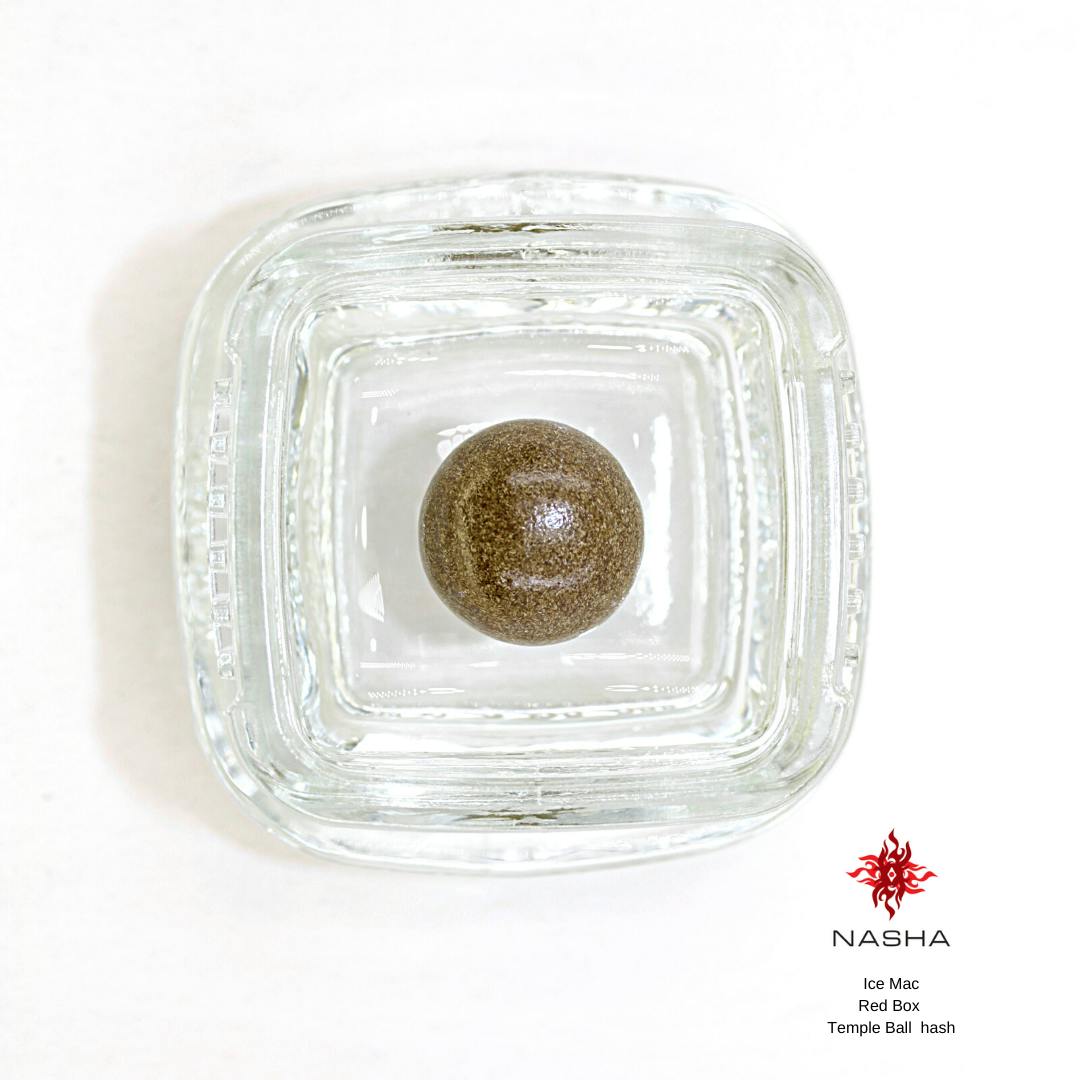 NASHA - Ice Mac Red Temple Ball Hash - 1