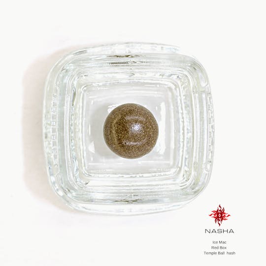 NASHA - Ice Mac Red Temple Ball Hash - 1