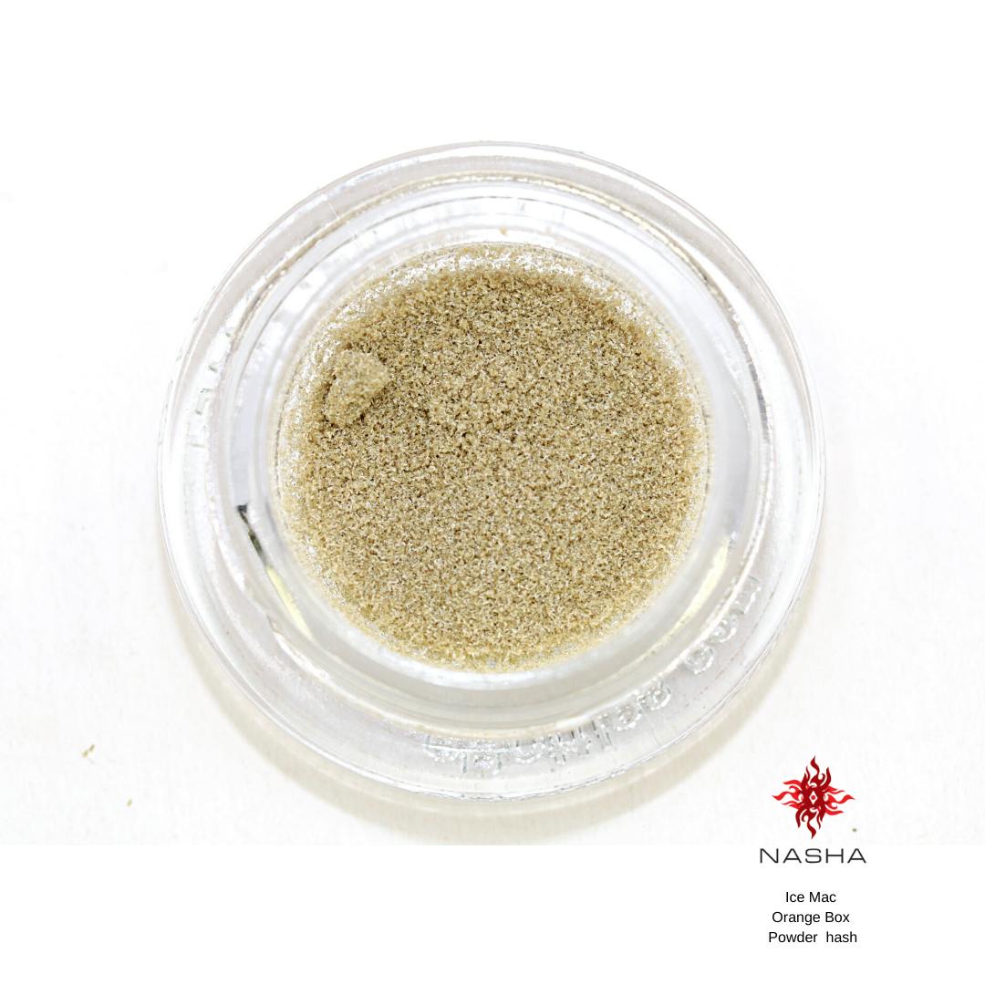NASHA - Ice Mac Orange Powder Hash - 1