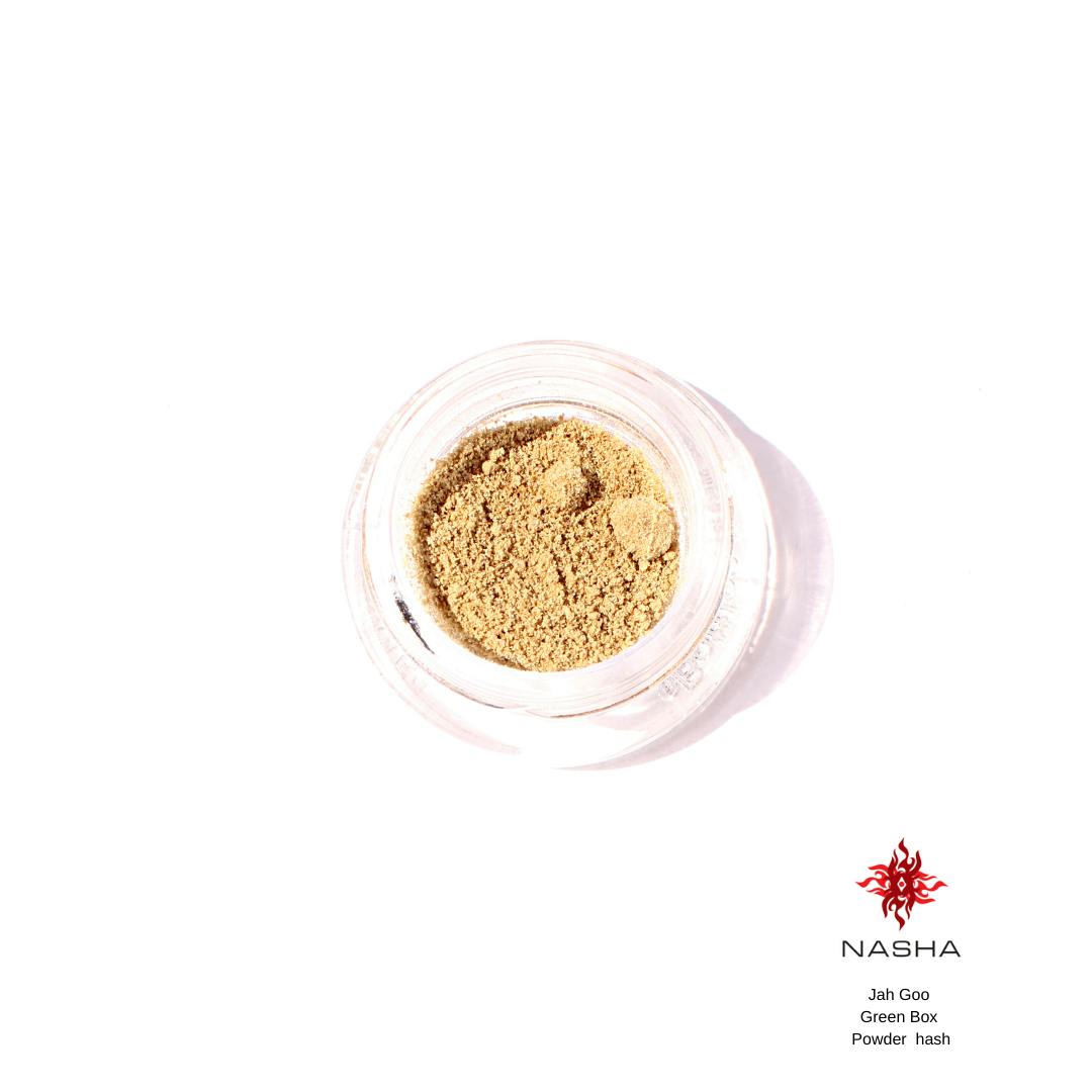 NASHA - Jah Goo Green Powder Hash - 1