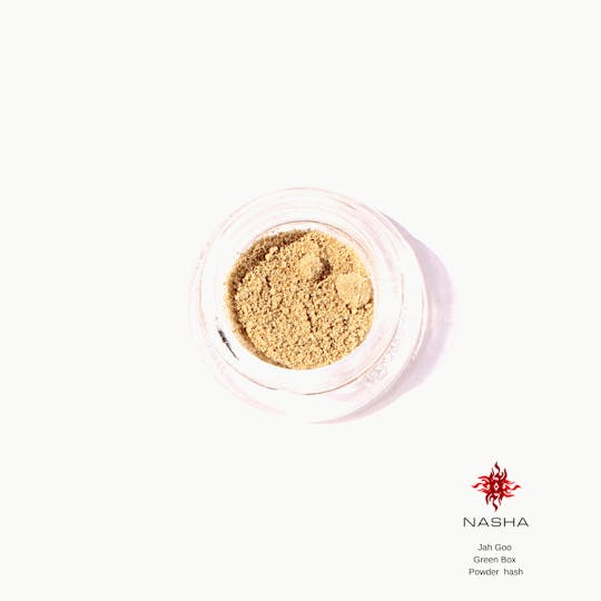 NASHA - Jah Goo Green Powder Hash - 1