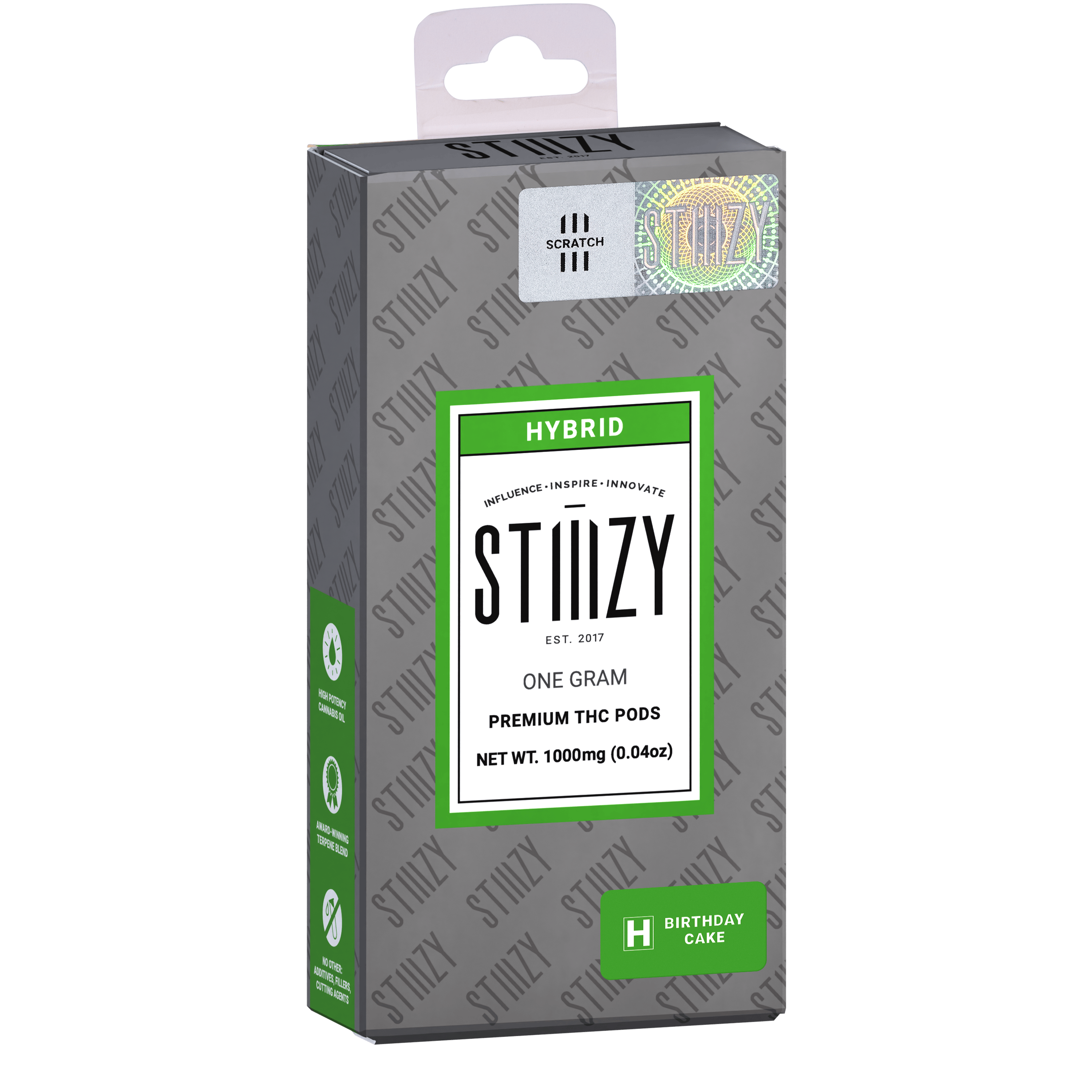 STIIIZY - Vape - BIRTHDAY CAKE - PREMIUM THC POD 1G - IL - 1